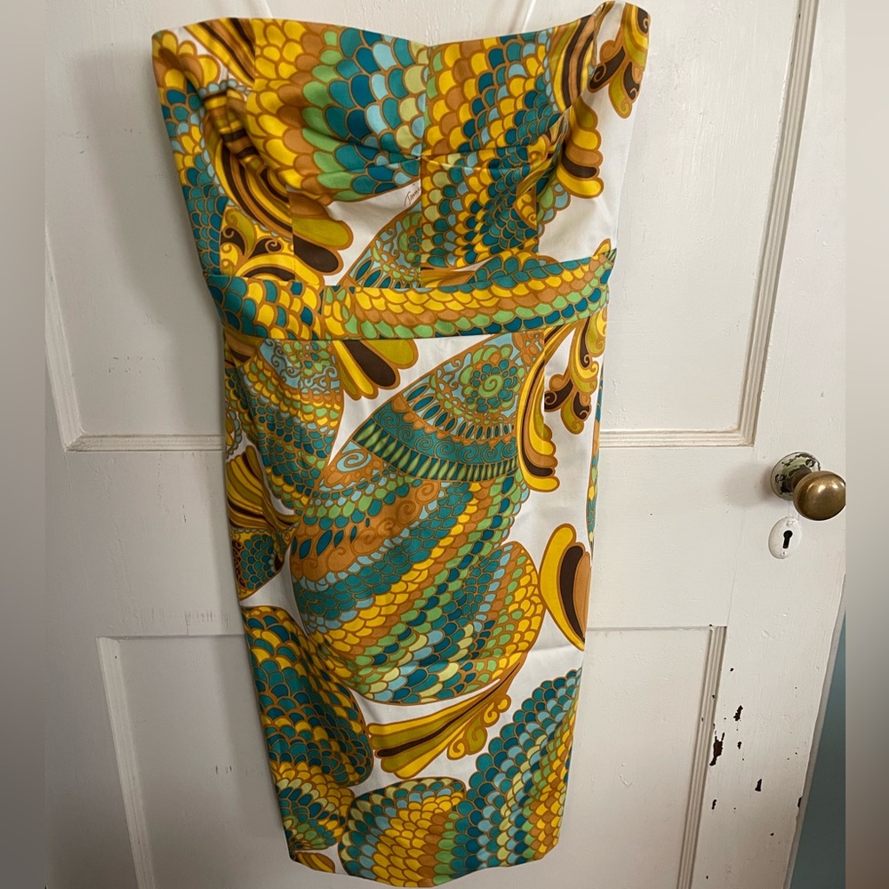 Trina Turk x Banana Republic Womens size 0
Pisces Cora Strapless Sheath Dress